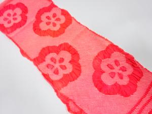 正絹　振袖用　絞り　帯揚げ